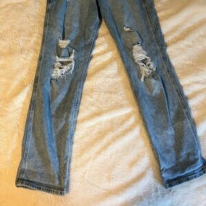 Hollister ultra high rise mom jeans